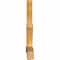 Ekena Millwork Alberta Rough Sawn Timber Gable Bracket, Western Red Cedar, 96"W x 40"H x 4"D x 4"F, 10/12 Pitch GBW096X40X0404ALB00RWR - alternate 5